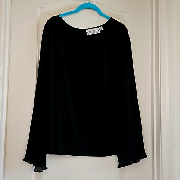 Simonton Says Women's Black Blouse XL - Picture 1 of 4